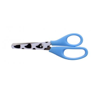 Free and Easy ciseaux vache 13 cm bleu