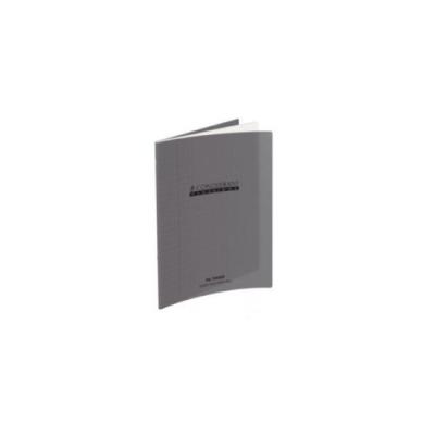 Hamelin - 1 cahier grands carreaux 17x22cm 96 pages - couverture polypro noir 400002772