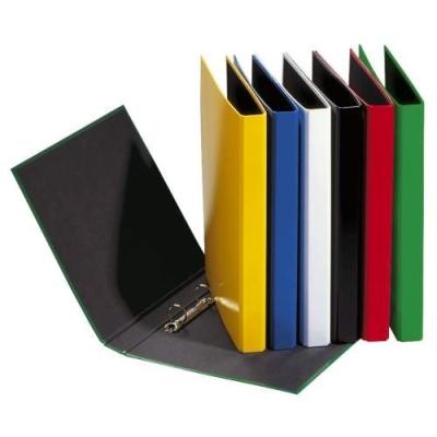 Pagna classeur ... anneaux basic colours, vert, format a4, mcanisme ... 2 anneaux, mcanisme au coin, 20 mm, serre-flan intr
