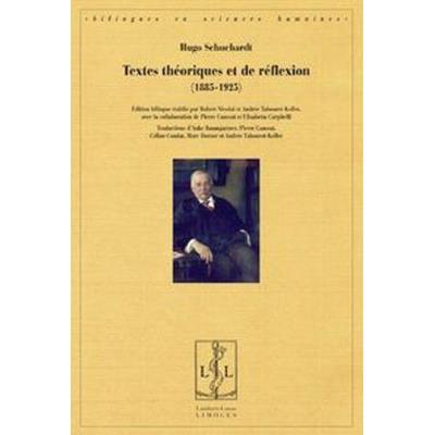 Textes Théoriques Et De Réflexion (1885-1925)