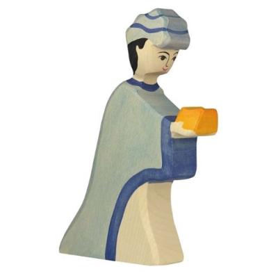 HOLZTIGER - 80282 - FIGURINE - GASPARD - BLEU