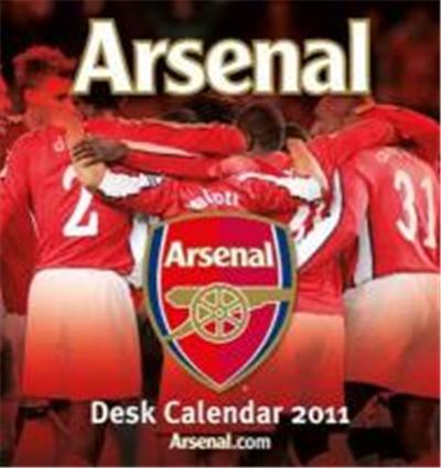 Official Arsenal FC 2011 Desk Easel Calendar