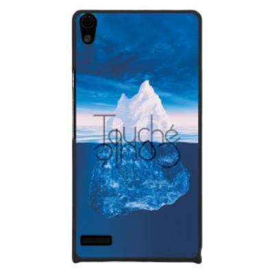Coque rigide pour Huawei Ascend P6 avec impression Motifs Touché Coulé