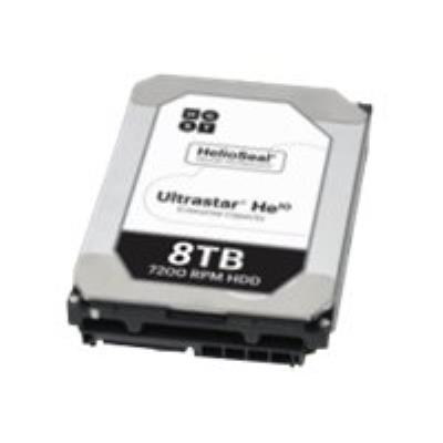 WD Ultrastar DC HC510 HUH721008AL5200 - Vaste schijf - 8 TB - intern - 3.5 - SAS 12Gb/s - 7200 tpm -buffer: 256 MB