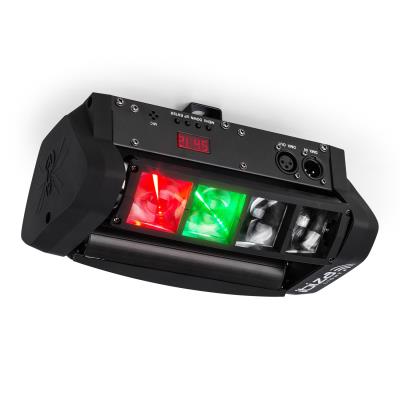 Ibiza LED8-Mini Mini-Spider Jeu de lumière 8x LED effet stroboscope DMX