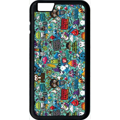 Coque apple iphone 6+ plus pop art retro