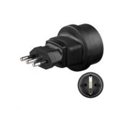 MicroConnect Universal adapter Italy/Schuko - stroomconnectoradapter
