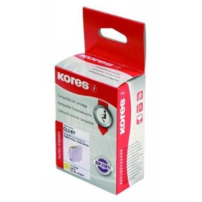 Kores - encre pour canon pixma mp500 mp800, jaune g1505y