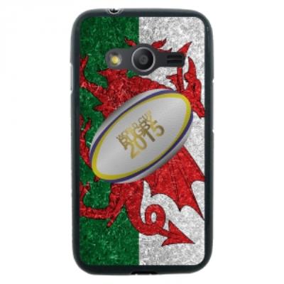 Coque Souple en gel pour Samsung Galaxy Trend 2 Lite avec impression ballon de rugby et drapeau du P
