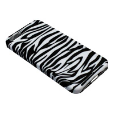 Sandberg Print - Beschermende bedekking voor mobiele telefoon - zebra - voor Apple iPhone 5, 5s