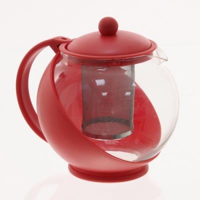 Théière avec filtre - 1,25L - Rouge