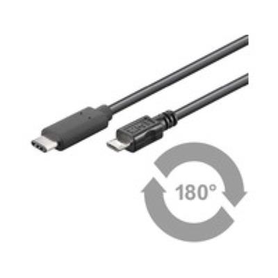 Usb3.1 superspeed 1m m-m 3.1 type c - 2.0 micro b microconnect usb3.1camib1