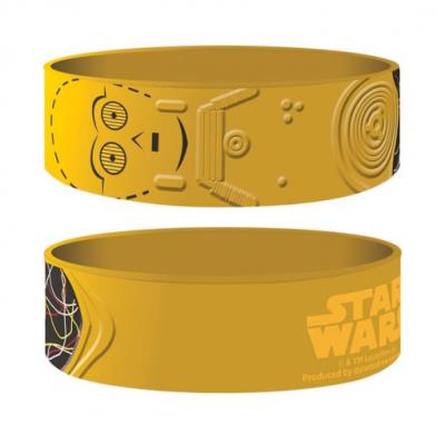 Star Wars - Bracelet caoutchouc C-3PO