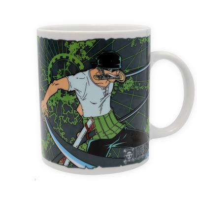 Mug - One Piece - Zoro & Emblem 460ml