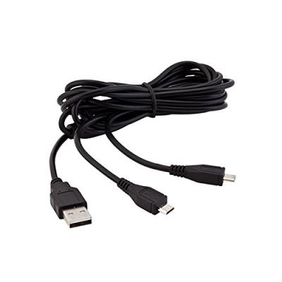 Câble de Charge 2 manettes 2,5 m pour Manette Dual Shock 4