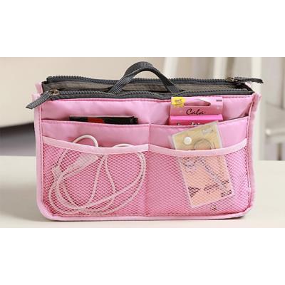 Organisateur de sac 13 compartiments-Rose
