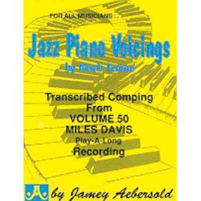 Partitions jazz&blues AEBERSOLD LEVINE MARK - JAZZ PIANO VOICINGS FROM VOL.50 - PIANO Piano
