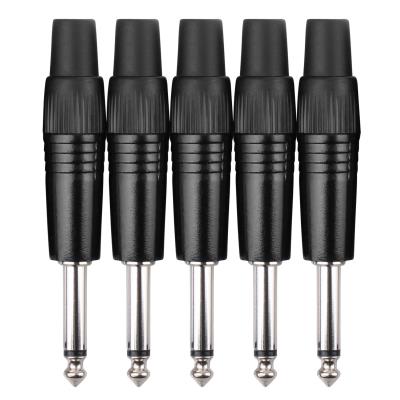 Pronomic JPLUG Black Prises Jack - Paquet de 5
