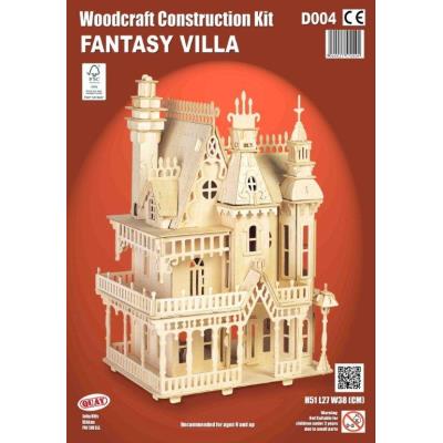 Maquette en bois - Fantasy Villa