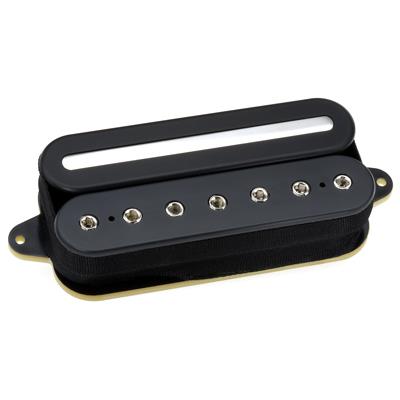 Accessoires guitares DIMARZIO MICRO DP708-BK CRUNCH LAB 7 MICRO GUITARE 7 CORDES ET PLUS NOIR 7 & 8 cordes