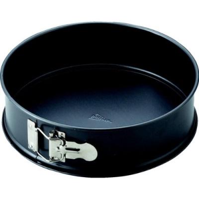 PATISSE 2921 MOULE À MANQUÉCHARNIÈRE ANTIADHÉSIF ACIER REVÊTU GRIS ANTHRACITE 18 CM