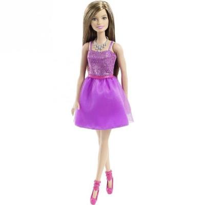 Barbie glamour robe scintillante violette
