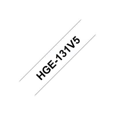 Brother HGE131V5 - gelamineerde tape - 5 rol(len)