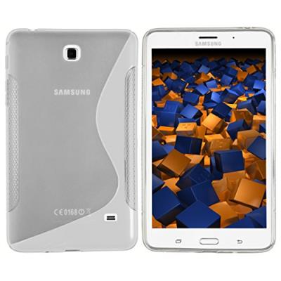 mumbi S-TPU Coque pour Samsung Galaxy Tab 4 T230 T235 (7 pouces) transparent blanc (import Allemagne)