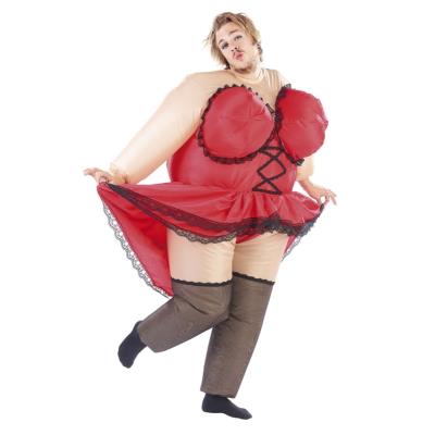 Costume gonflable ''Danseuse de cabaret''