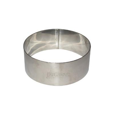 Patisse cercle a gateaux inox d.9cm h.3.5 cm