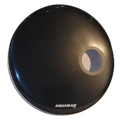 Accessoires batteries AQUARIAN TIMBRE REGULATOR 18 - NOIRE - RSM18BK Peaux grosse caisse