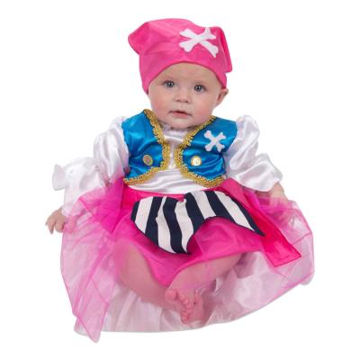 Déguisement bébé de Pirate Fille - Taille 1 an