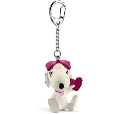 Peanuts porte-clés Belle avec coeur 10 cm