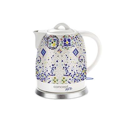 Concept orient rk0020 bouilloire retro art design moderne 1,5 bouilloire électrique sans fil 360°