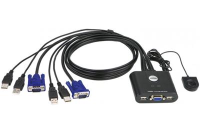 Aten CS22U Switch KVM VGA/USB Multiplateforme