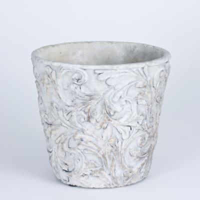 Table Passion - Cache-Pot - Vase Romance Motif Floral H19 D21