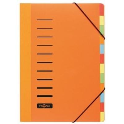 Pagna ordnungsmappe deskorganizer lucy colors, orange - par 1 - trieurs, pagna 44043-12