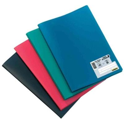 Elba memphis protège document a4 en polypropylène avec 30 pochettes bleu marine 100206149