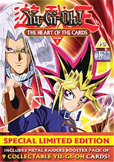 Yu Gi Oh Vol.1 - The Heart Of The Cards , (DVD And Trading Cards)