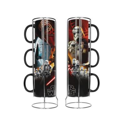 Star Wars Episode 7 - Set de 3 Mugs Superposables Kylo Ren First Order