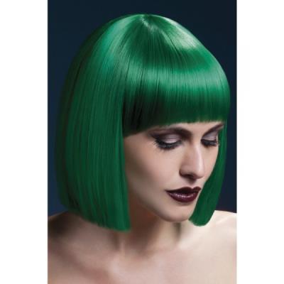 Perruque Lola verte