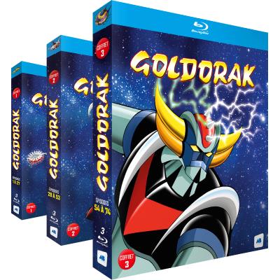 Goldorak Intégrale Pack 3 Coffrets Blu-ray