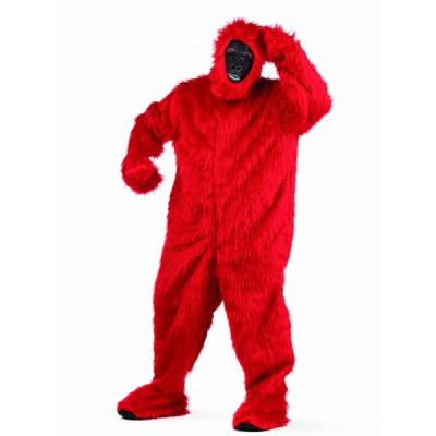 Déguisement de gorille rouge - L