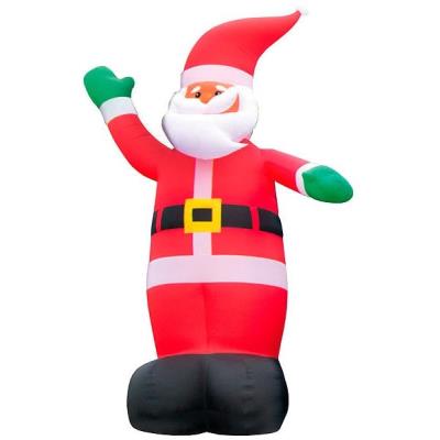 Père Noël géant avec gonflage automatique – 6 mètres