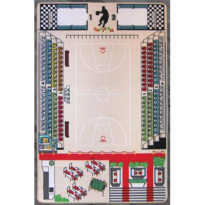 Tapis enfant Basket Ball TAPITOM - 130 x 200 cm