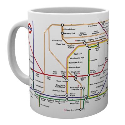 Tasse à café Transport For London Carte du Metro