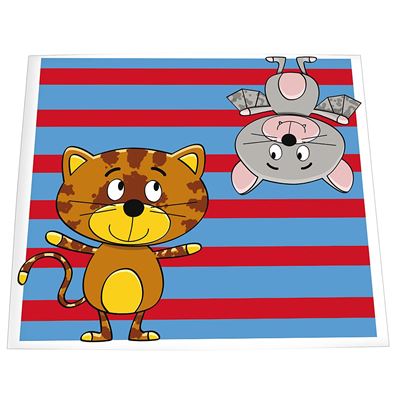 1x25 Daiber Katze/Fledermaus 13x18 Kinder portefeuille de photo de portrait