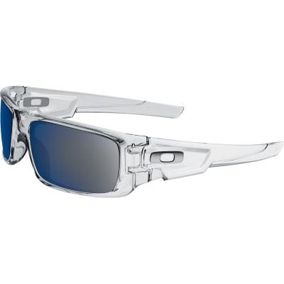 Oakley crankshaft polished clear ice iridium - medium-large - transparent