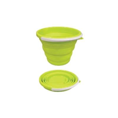 Seau rétractable en silicone - Volume 10L