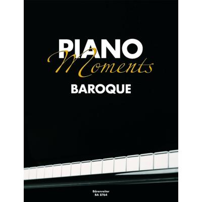 Partitions classique BARENREITER PIANO MOMENTS BAROQUE Piano